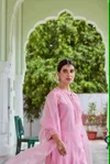 Kf 302 Kalaai Roman Silk Kurti With Bottom Dupatta

